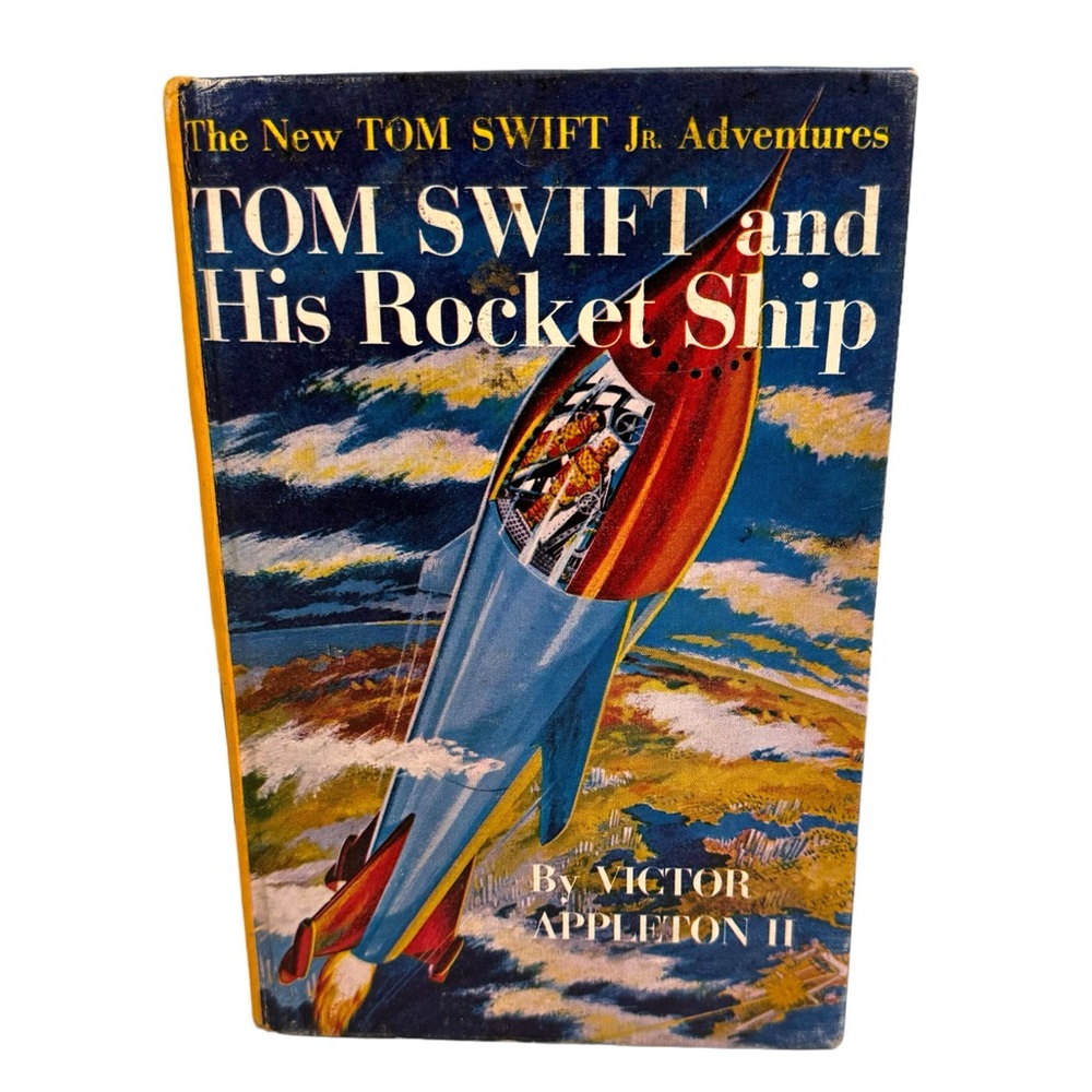 Rare Published 1954 Tom Swift n His Rocket Ship Tom Swift Adventures Hardcover